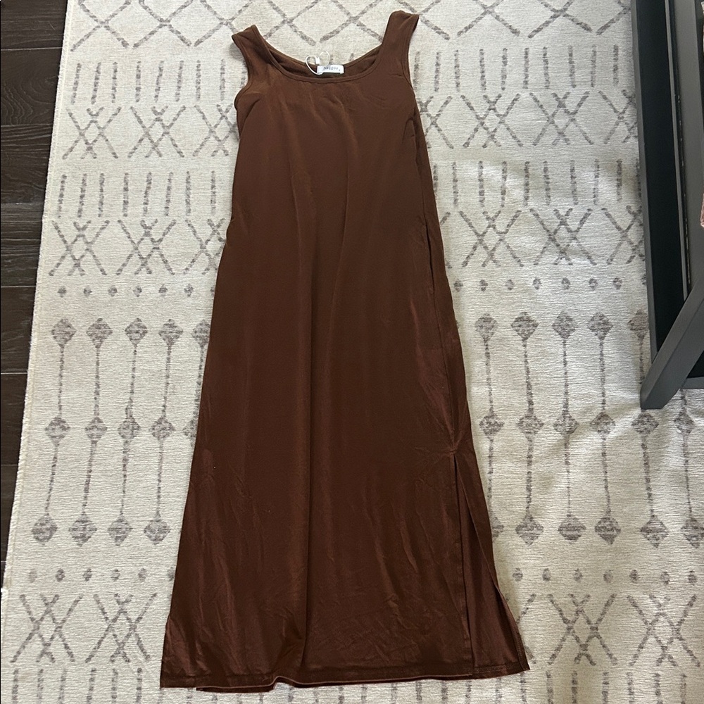 Amazon Brown Maxi Dress